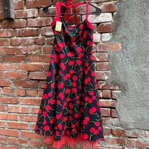 50’s Style Cherry Dress